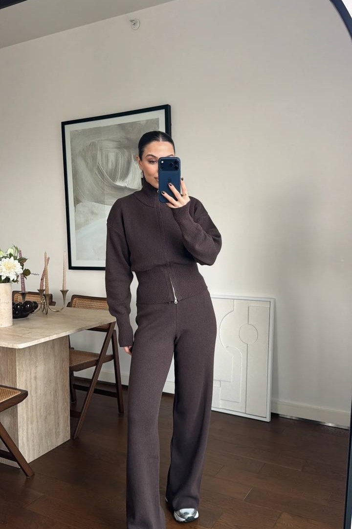 Базовый брючный костюм  NON-321A1200