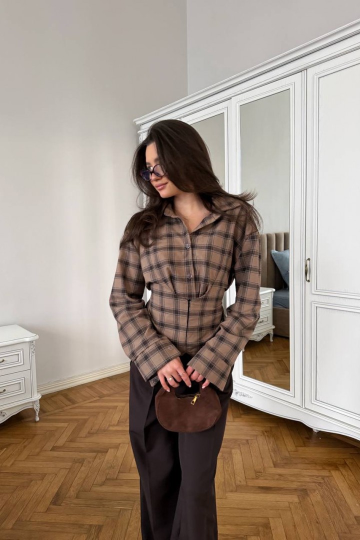 Асиметрична сорочка NON-322A590