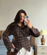 Асиметрична сорочка NON-322A590