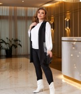 Брючный костюм с жилетом BEL-229A25