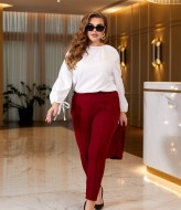 Брючный костюм с жилетом BEL-229A25