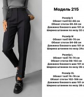 Брюки классические JW-215A320