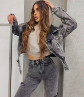 Джинсовая косуха женская LIB-8883A1050