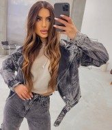 Джинсовая косуха женская LIB-8883A1050