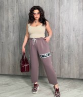 Штаны с принтом женские DOL-352A440