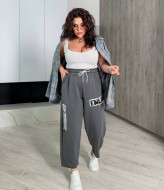 Штаны с принтом женские DOL-352A440