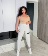 Штаны с принтом женские DOL-352A440