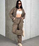 Спортивный костюм из плащевки женский  LID-611A1000