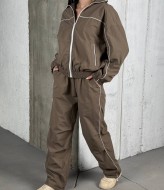 Спортивный костюм из плащевки женский  LID-611A1000