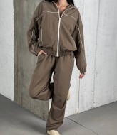 Спортивный костюм из плащевки женский  LID-611A1000