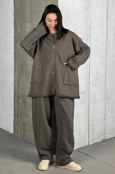 Брючный трикотажный костюм  LID-610A1300