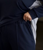 Трикотажный костюм с широкими брюками NS-201A670