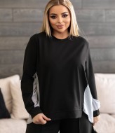 Трикотажный костюм с широкими брюками NS-201A670