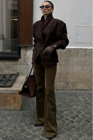 Замшевый жакет CULT-2106A890