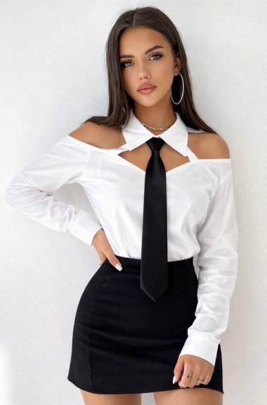 Сорочка з краваткою YLM-659A450