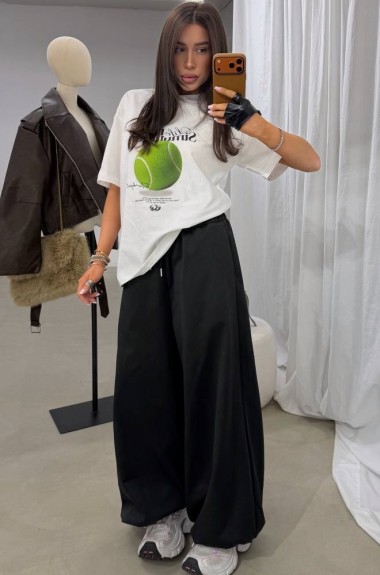 Штани з затяжками ANN-573A480 Штани з затяжками ANN-573A480