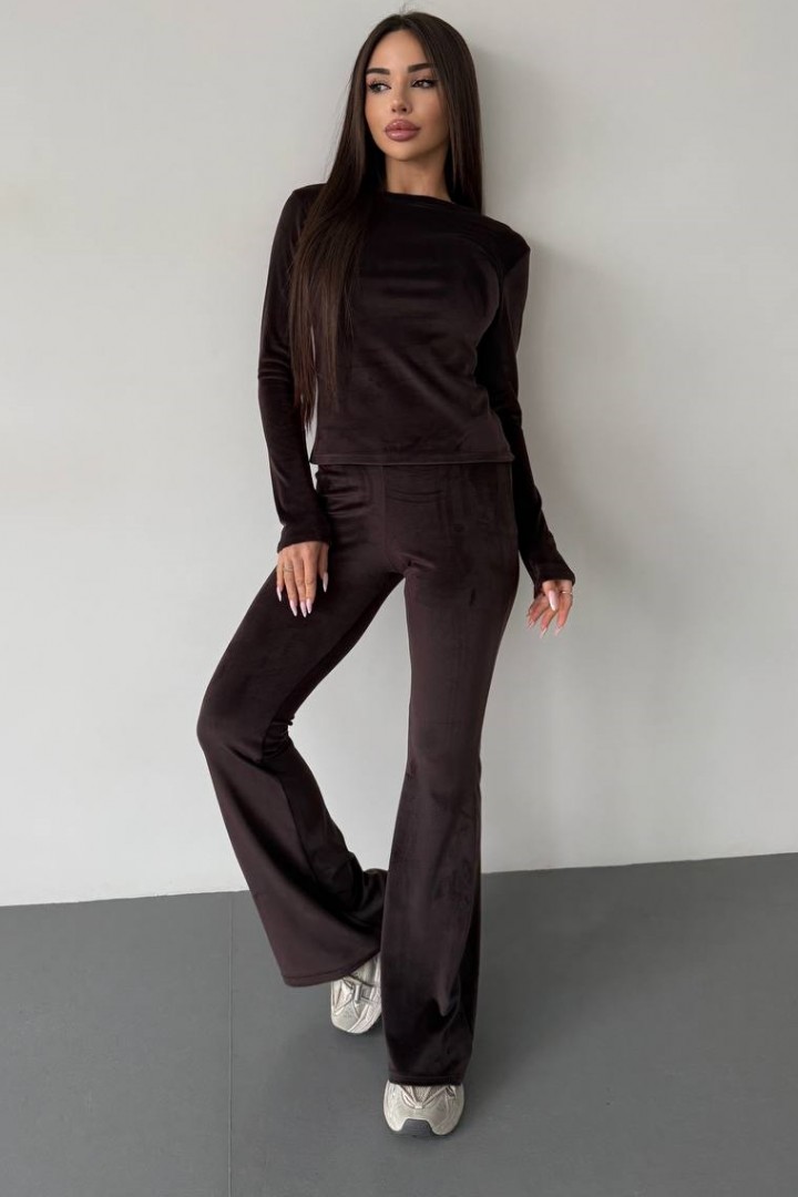 Велюровый костюм ANA-1718A14