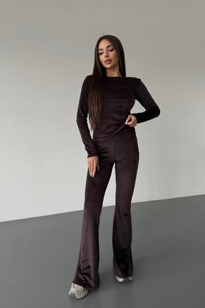 Велюровый костюм ANA-1718A14