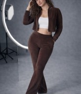 Стильный велюровый костюм MIK-1715A590