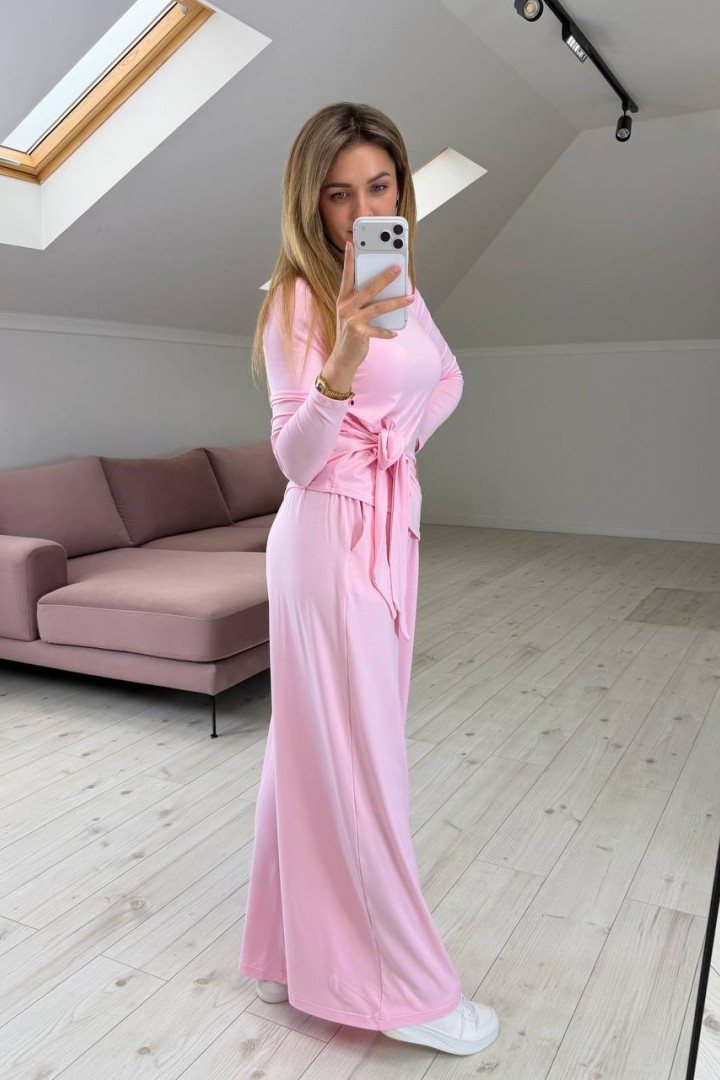 Кофта з бантом і штани вільного крою KG-774A650B680