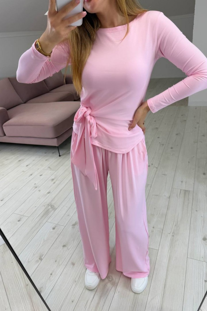 Кофта з бантом і штани вільного крою KG-774A650B680