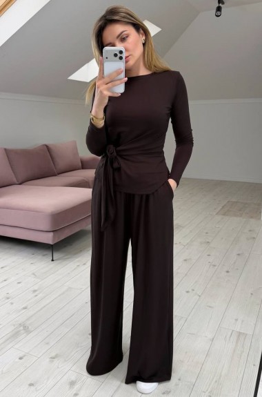 Кофта з бантом і штани вільного крою KG-774A650B680