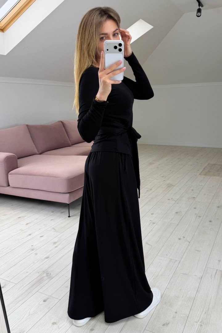 Кофта з бантом і штани вільного крою KG-774A650B680