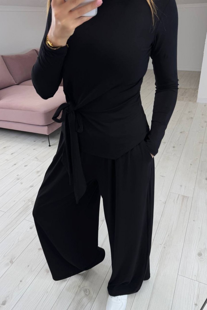 Кофта з бантом і штани вільного крою KG-774A650B680