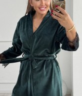 Домашній халат з мереживом XOF-7006A350