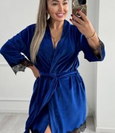 Домашній халат з мереживом XOF-7006A350