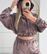 Костюм трійка кофта, топ і штани XOF-7005A520