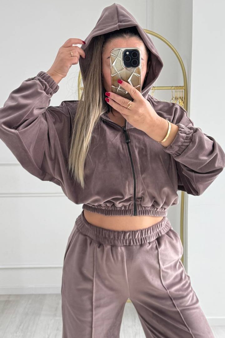 Костюм трійка кофта, топ і штани XOF-7005A520