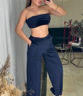 Костюм трійка кофта, топ і штани XOF-7005A520