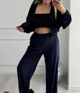 Костюм трійка кофта, топ і штани XOF-7005A520