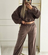 Костюм трійка кофта, топ і штани XOF-7005A520