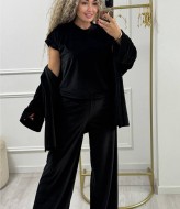 Велюровый костюм тройка XOF-7004A515