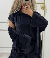 Велюровый костюм тройка XOF-7004A515