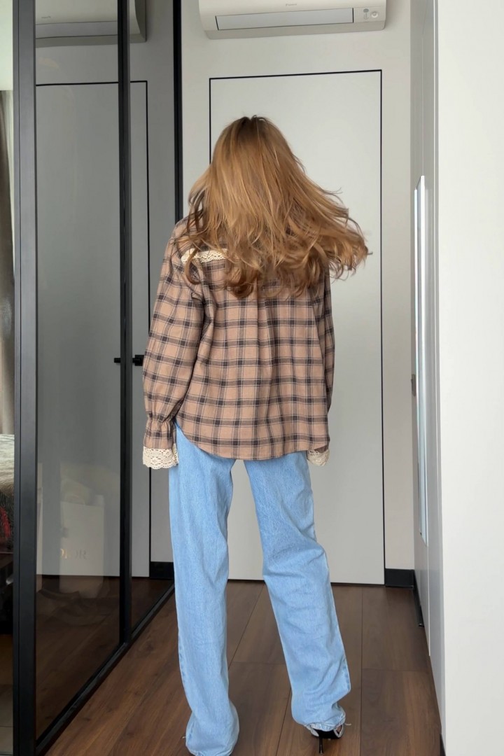 Стильная рубашка BLO-956A600