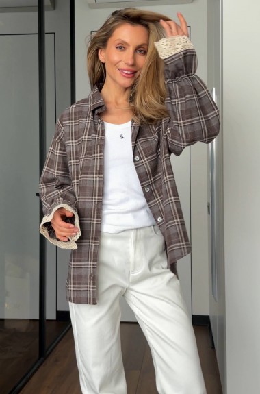 Стильна сорочка BLO-956A600