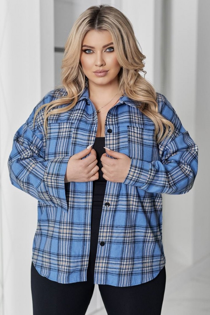 Рубашка в клетку LZ-M1240A580