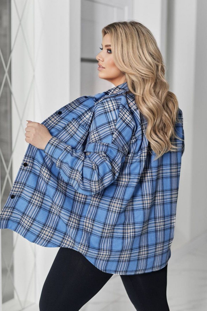 Рубашка в клетку LZ-M1240A580