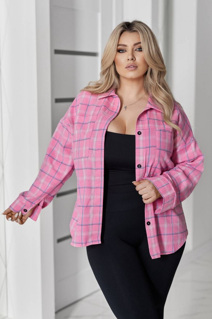 Рубашка в клетку LZ-M1240A580