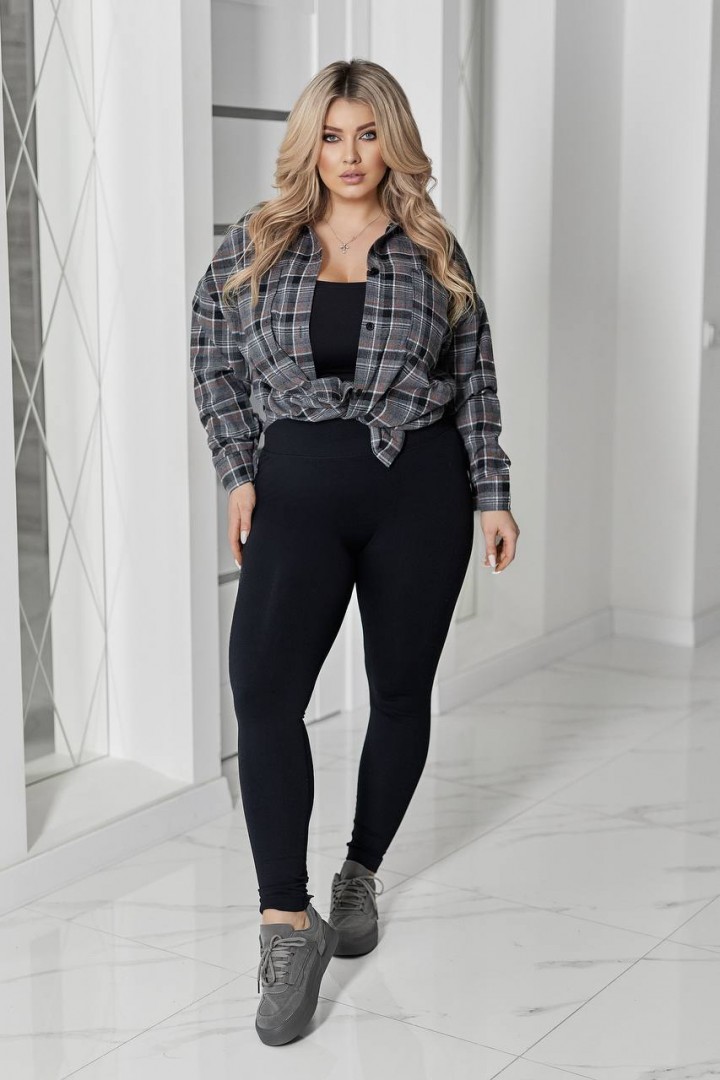 Рубашка в клетку LZ-M1240A580