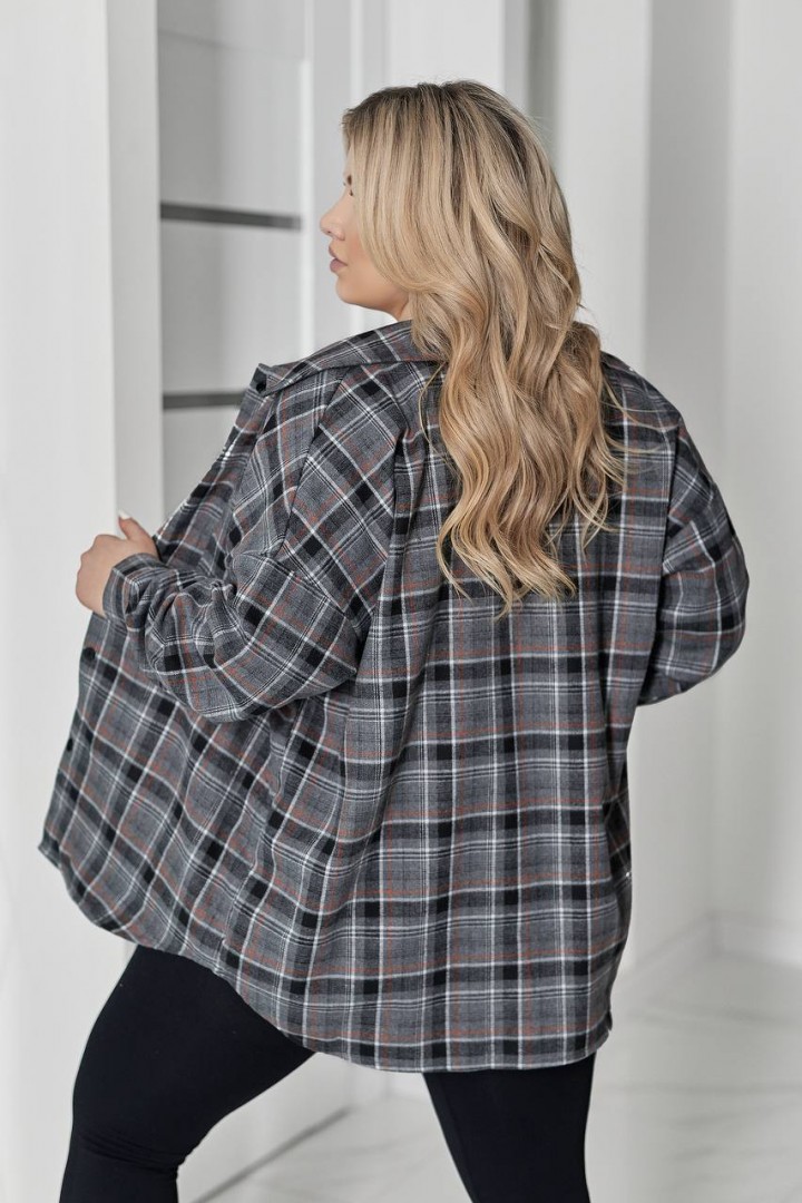 Рубашка в клетку LZ-M1240A580