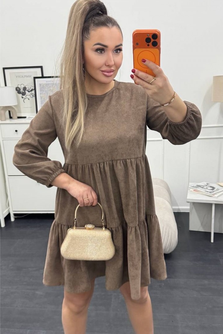 Вельветова сукня XOF-7009A410