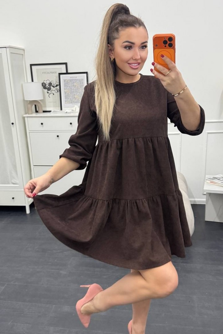 Вельветова сукня XOF-7009A410