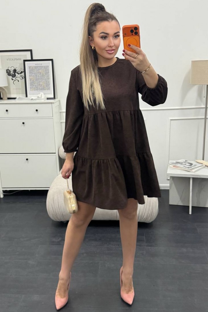 Вельветова сукня XOF-7009A410