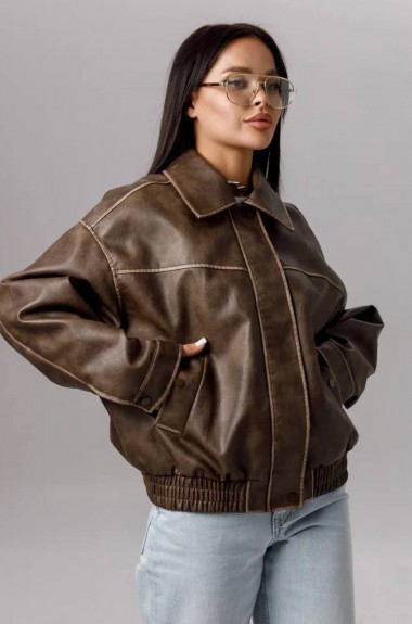 Шкіряна куртка ZL-03702A1250