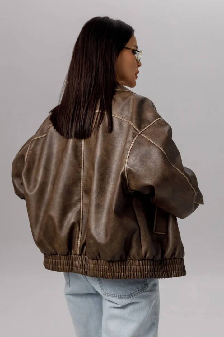 Шкіряна куртка ZL-03702A1250