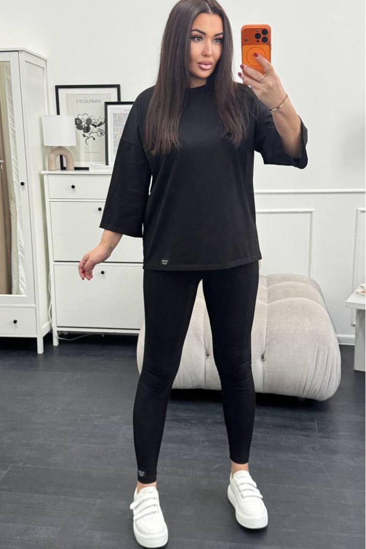 Костюм двійка футболка і лосини XOF-7010A490